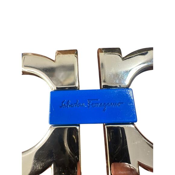 Vintage Salvatore Ferragamo Belt Buckle Made in Italy - Picture 2 of 7